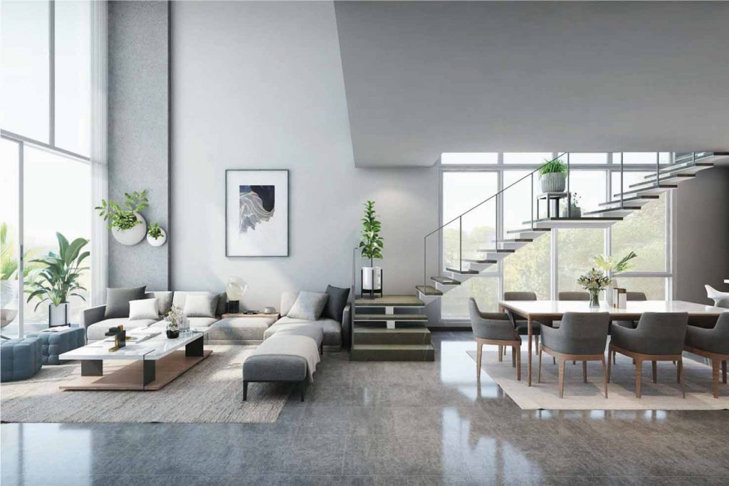 modern duplexes in Alanya