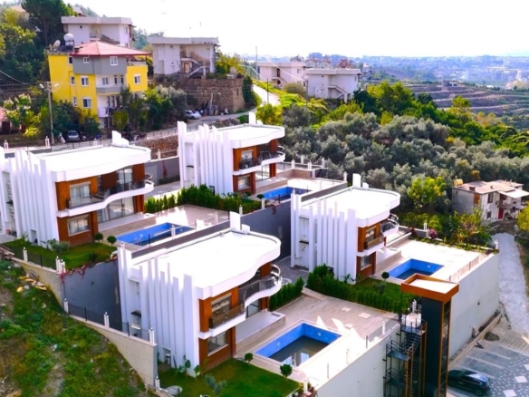 Sea View Luxury Villa for Sale in Oba Alanya
