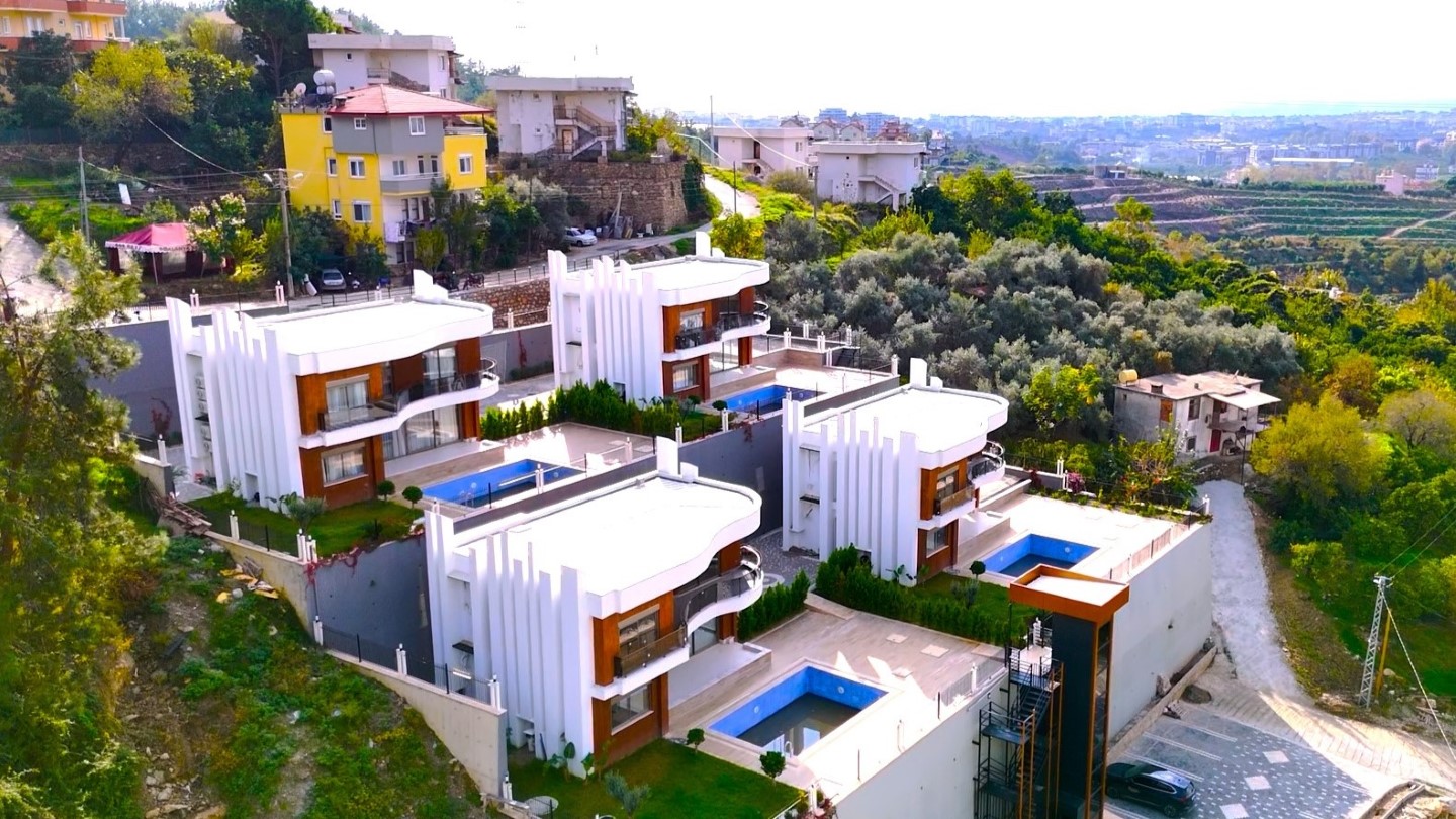Villa Oba Alanya (1) Sea View Luxury Villa for Sale in Oba Alanya