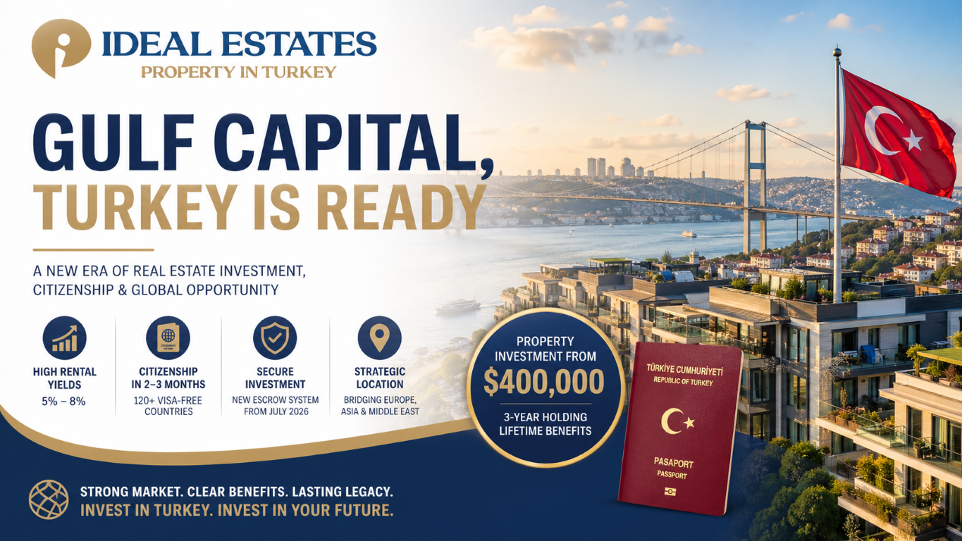 Why Gulf Investors Choose Turkey Now